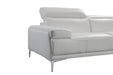 J&M Furniture - Nicolo Love Seat in White - 18984-L - GreatFurnitureDeal