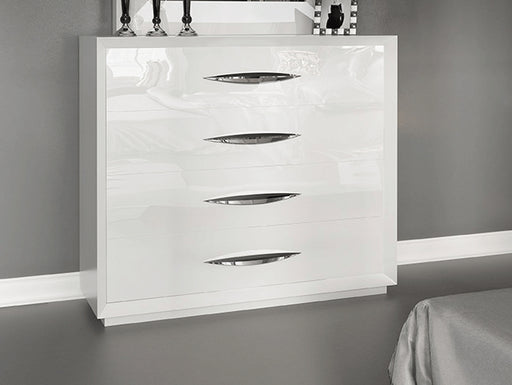 ESF Furniture - Carmen Single Dresser in White - CARMENSDRESSERWHITE