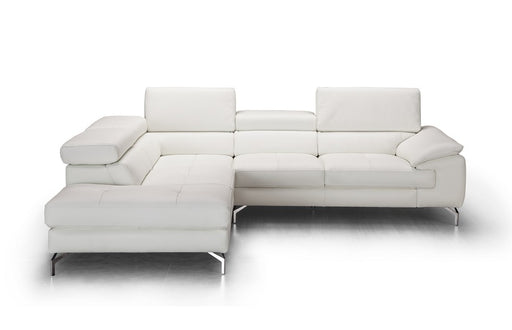 J&M Furniture - Nila Premium Leather Sectional In Left Facing Chaise - 18274-LHFC - GreatFurnitureDeal