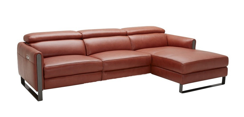 J&M Furniture - Nina Premium Leather Sectional In Right hand Facing - 182771-RHFC