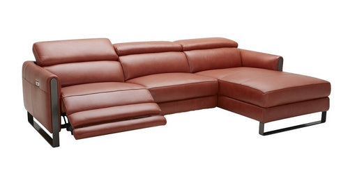 J&M Furniture - Nina Premium Leather Sectional In Right hand Facing - 182771-RHFC - GreatFurnitureDeal