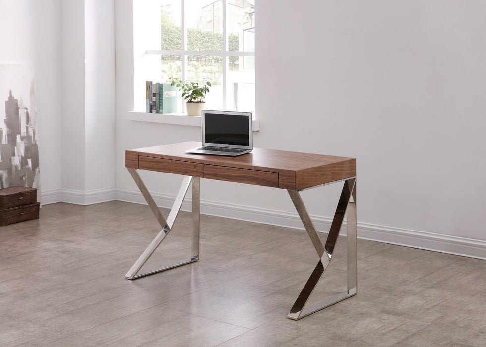 J&M Furniture - Noho Desk in Walnut - 17112-WA - GreatFurnitureDeal