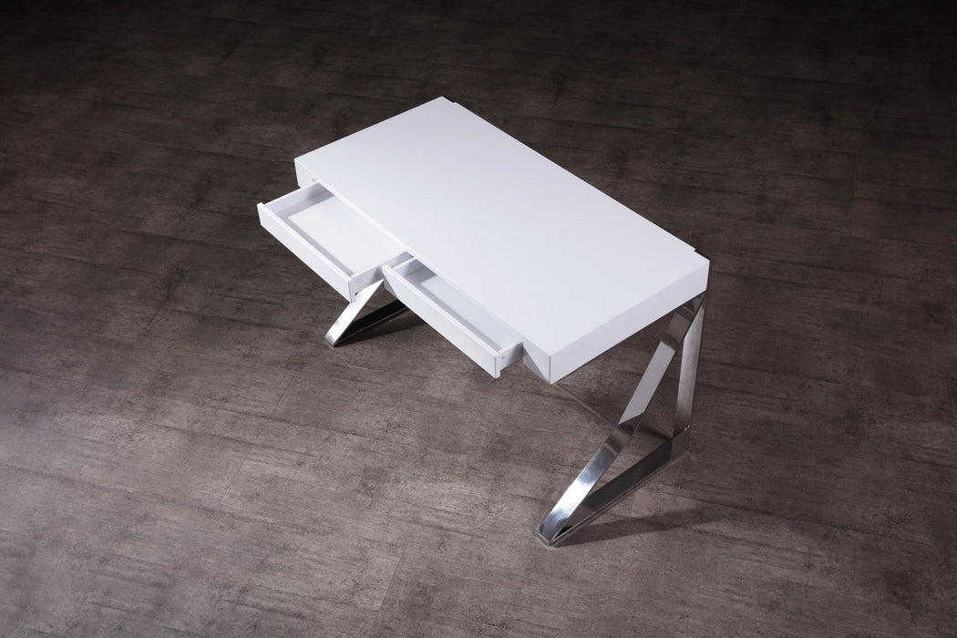 J&M Furniture - Noho Desk in White - 17112-WH - GreatFurnitureDeal
