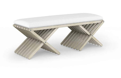 ART Furniture - Cotiere Bed Bench in Linen - 299149-2349 - GreatFurnitureDeal