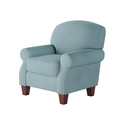 Southern Home Furnishings - Bella Skylight Accent Chair in Blue - 532-C Bella Skylight - GreatFurnitureDeal