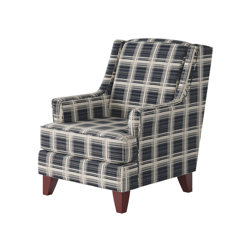 Southern Home Furnishings - Stanza Navy Accent Chair in Blue - 260-C Stanza Navy - GreatFurnitureDeal