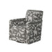 Southern Home Furnishings - Doggie Graphite Swivel Glider Chair in Grey - 402G-C Doggie Graphite - GreatFurnitureDeal