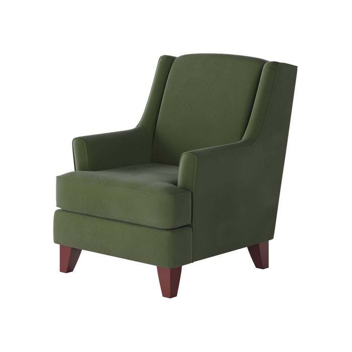 Southern Home Furnishings - Bella Forrest Accent Chair in Green - 260-C Bella Forrest - GreatFurnitureDeal