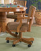 Coaster Furniture - Oak Finish Arm Chair - 100952