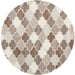 Surya Rugs - Oasis Brown, Grey Area Rug - OAS1088 - 6' Round - GreatFurnitureDeal