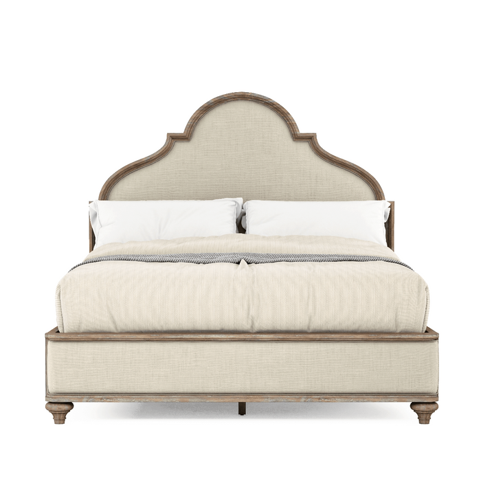 ART Furniture - Architrave King Upholstered Panel Bed in Almond - 277126-2608