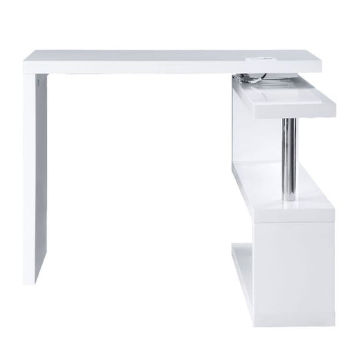 Acme Furniture - Buck II Writing Desk in White - OF00155 - GreatFurnitureDeal