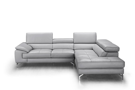 J&M Furniture - Olivia Premium Leather Sectional In Right Facing Chaise - 18275-RHFC - GreatFurnitureDeal