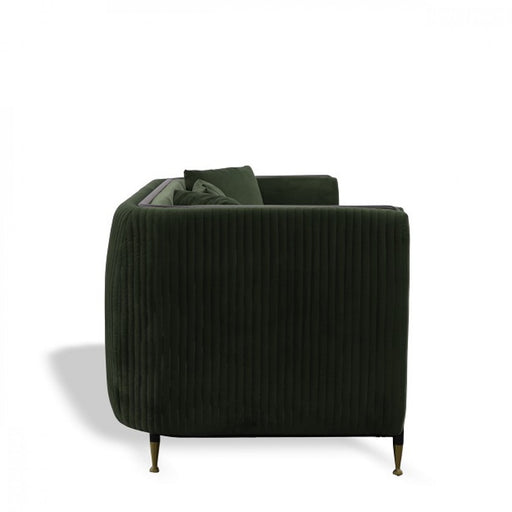 VIG Furniture - Divani Casa Oswego Modern Dark Green Jade Sofa - VGEUMC-9712SF-2-GRN-S - GreatFurnitureDeal