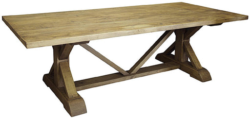 CFC Furniture - Reclaimed Lumber X-Dining Table - OW006-10 - GreatFurnitureDeal