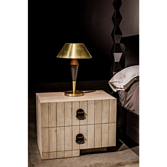 CFC Furniture - Reclaimed Lumber Nightstand (Left Or Right) - OW018 - GreatFurnitureDeal