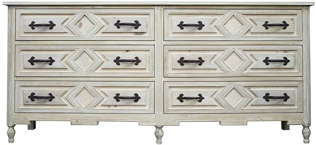 CFC Furniture - Reclaimed Lumber Anderson 6-drawer Dresser - OW062-6 - GreatFurnitureDeal