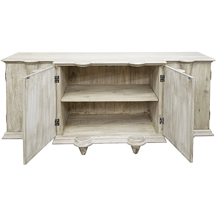 CFC Furniture - Reclaimed Lumber Salvia Cabinet, 1X Adj. Shelf Behind Each Door(S) - OW263 - GreatFurnitureDeal