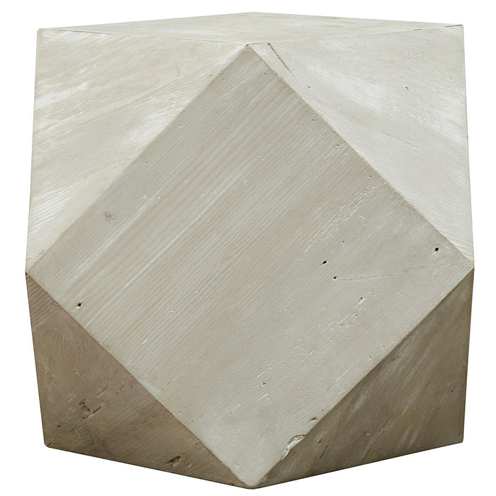 CFC Furniture - Reclaimed Lumber Iconsahedron Side Table - OW311