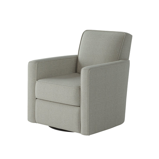 Southern Home Furnishings - Invitation Mist Swivel Glider Chair in Light Grey - 402G-C Invitation Mist - GreatFurnitureDeal