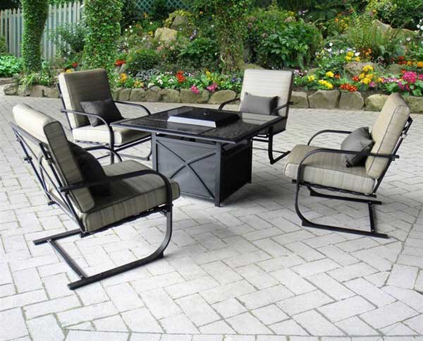 Myco Furniture - Brooklyn Spring Lounger Chair (Set of 4) - P951-C