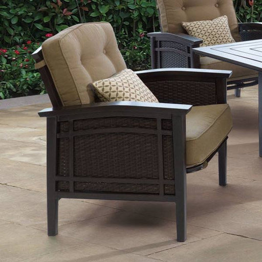 Myco Furniture - Jackson Faux Wood Lounge Arm Chair (Set of 2) - P956-C - GreatFurnitureDeal