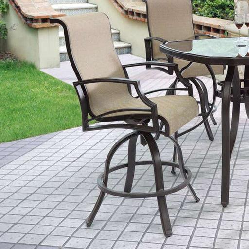 Myco Furniture - Chantilly Swivel Bar Chair (Set of 4) - P963-BC