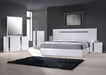 J&M Furniture - Palermo White Lacquer 3 Piece Queen Bedroom Set - 17853-Q-3SET