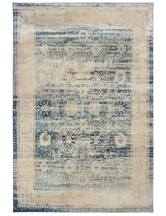 Oriental Weavers - Pandora Ivory/ Blue Area Rug - 1444H
