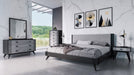 VIG Furniture - Nova Domus Panther Contemporary Grey & Black Dresser - VGMABR-77-DRS - GreatFurnitureDeal