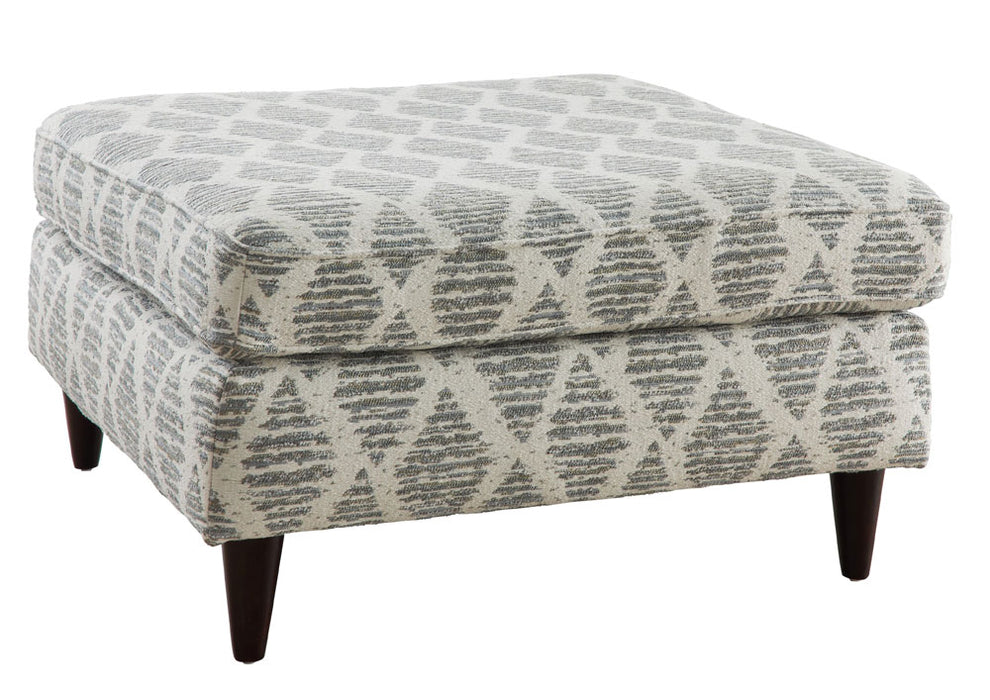 Southern Home Furnishings - Ancestry Foam Cocktail Ottoman in Multi - 170 Ancestry Foam Square Cocktail Ottoman - GreatFurnitureDeal