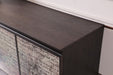 VIG Furniture - Modrest Phelan - Modern Smoked Ash & Brass Buffet - VGVCG2020-BUF - GreatFurnitureDeal