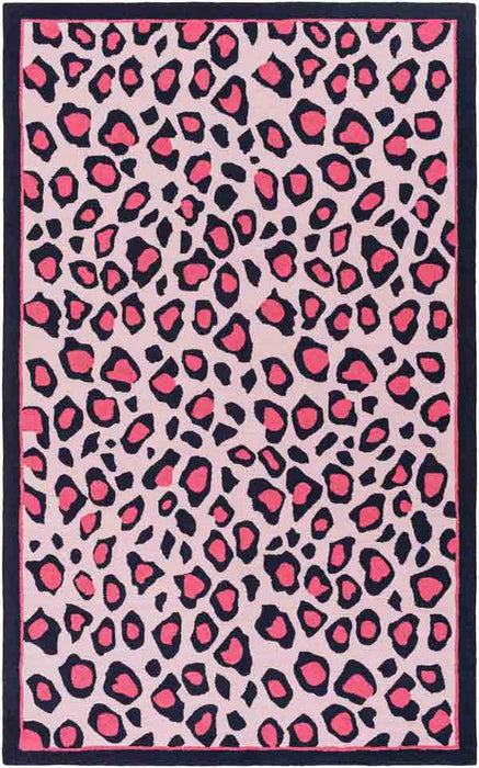 Surya Rugs - Peek-A-Boo Pink, Blue Area Rug - PKB7012 - 7'6" x 9'6" - GreatFurnitureDeal