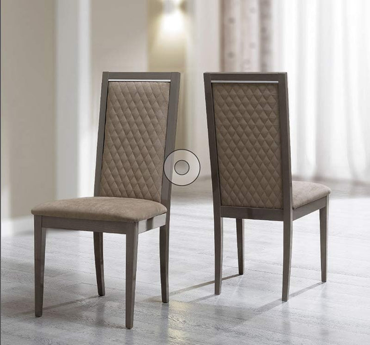 ESF Furniture - Platinum Chair Rombi in Eco-Leather (Set of 2) - PLATINUM-CHAIR - GreatFurnitureDeal
