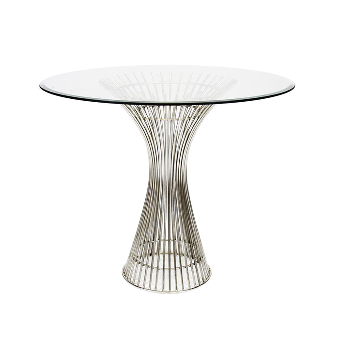 Worlds Away - Polished Stainless Side Table Base - POWELL SS