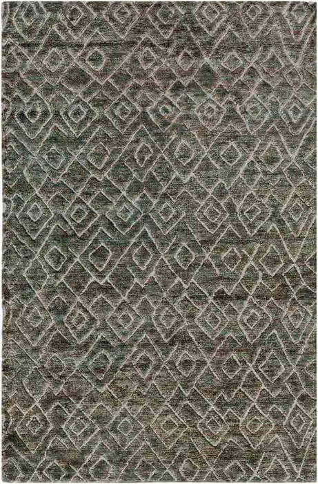 Surya Rugs - Papyrus Black, Brown Area Rug - PPY4909 - 2' x 3' - GreatFurnitureDeal