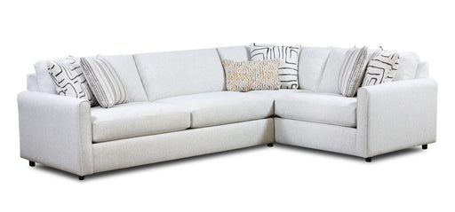 Southern Home Furnishings - Durango Sectional in Off White - 7001-31L, 33R Durango - GreatFurnitureDeal