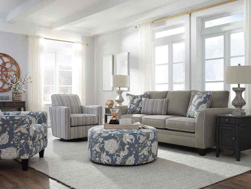 Southern Home Furnishings - Dano Tweed Sofa in Taupe - 41CW-00KP Dano Tweed Sofa - GreatFurnitureDeal