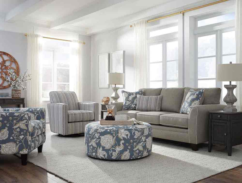 Southern Home Furnishings - Dano Tweed Sofa in Taupe - 41CW-00KP Dano Tweed Sofa
