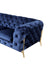 VIG Furniture - Divani Casa Quincey Transitional Blue Velvet Sofa - VGKNK8520-BLU-S - GreatFurnitureDeal