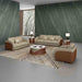 European Furniture - Noir Chair in Sand Beige & Brown - 90880-C - GreatFurnitureDeal
