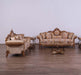 European Furniture - Raffaello Loveseat in Beige Gold - 41026-L - GreatFurnitureDeal