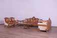 European Furniture - Raffaello III Luxury Chair in Red & Gold - 41022-C - GreatFurnitureDeal
