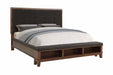 Myco Furniture - Robert 5 Piece King Bedroom Set in Cherry - RB400-K-5SET - GreatFurnitureDeal
