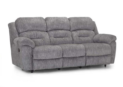Franklin Furniture - Bellamy Reclining Sofa in Recruit Cement - 77342-CEMENT