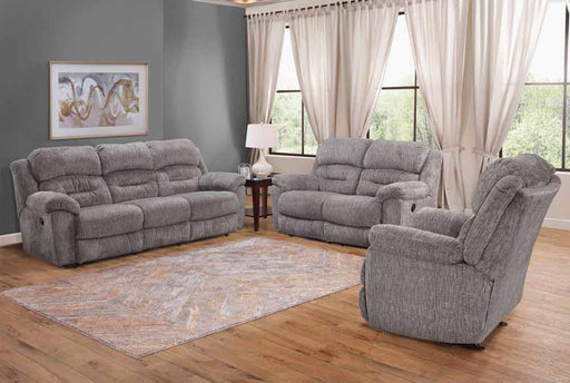Franklin Furniture - Bellamy 2 Piece Power Reclining Sofa Set in Recruit Cement - 77342-83-23-CEMENT - GreatFurnitureDeal