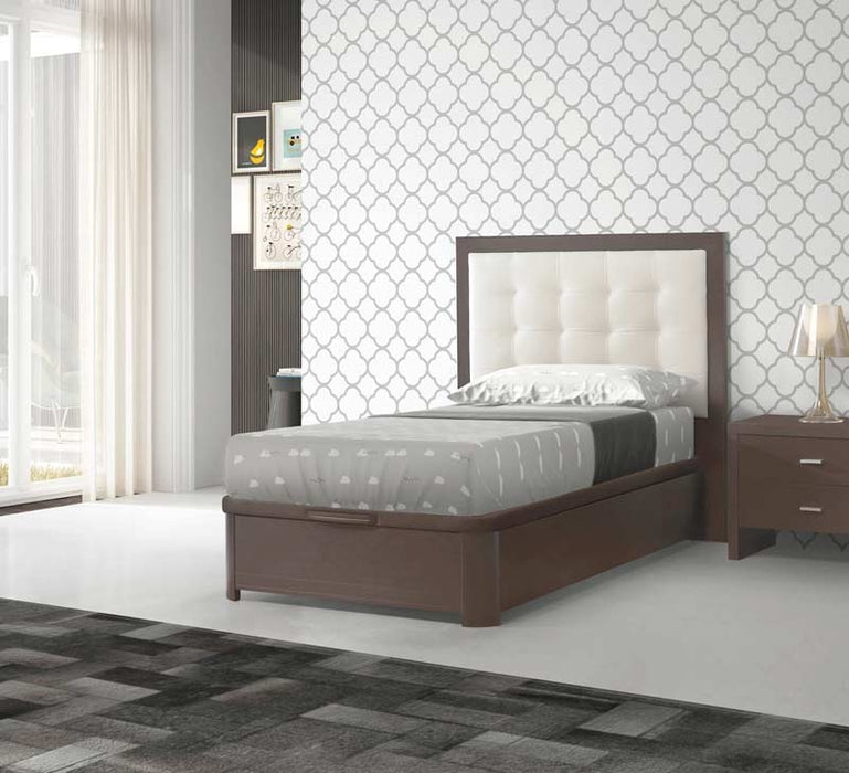 ESF Furniture - Regina Storage Platform Twin Bed - REGINASPTB - GreatFurnitureDeal
