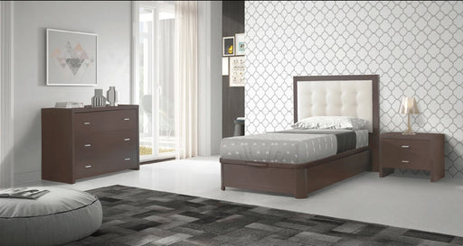 ESF Furniture - Regina 3 Piece Storage Platform Twin Bedroom Set - REGINASPTB-3SET - GreatFurnitureDeal