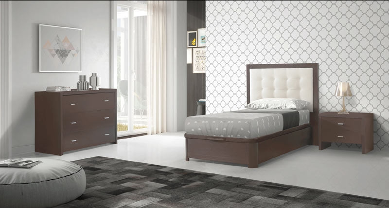ESF Furniture - Regina 4 Piece Storage Platform Full Bedroom Set - REGINASPFB-4SET