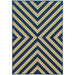 Oriental Weavers - Riviera Navy/ Green Area Rug - 4589L - GreatFurnitureDeal